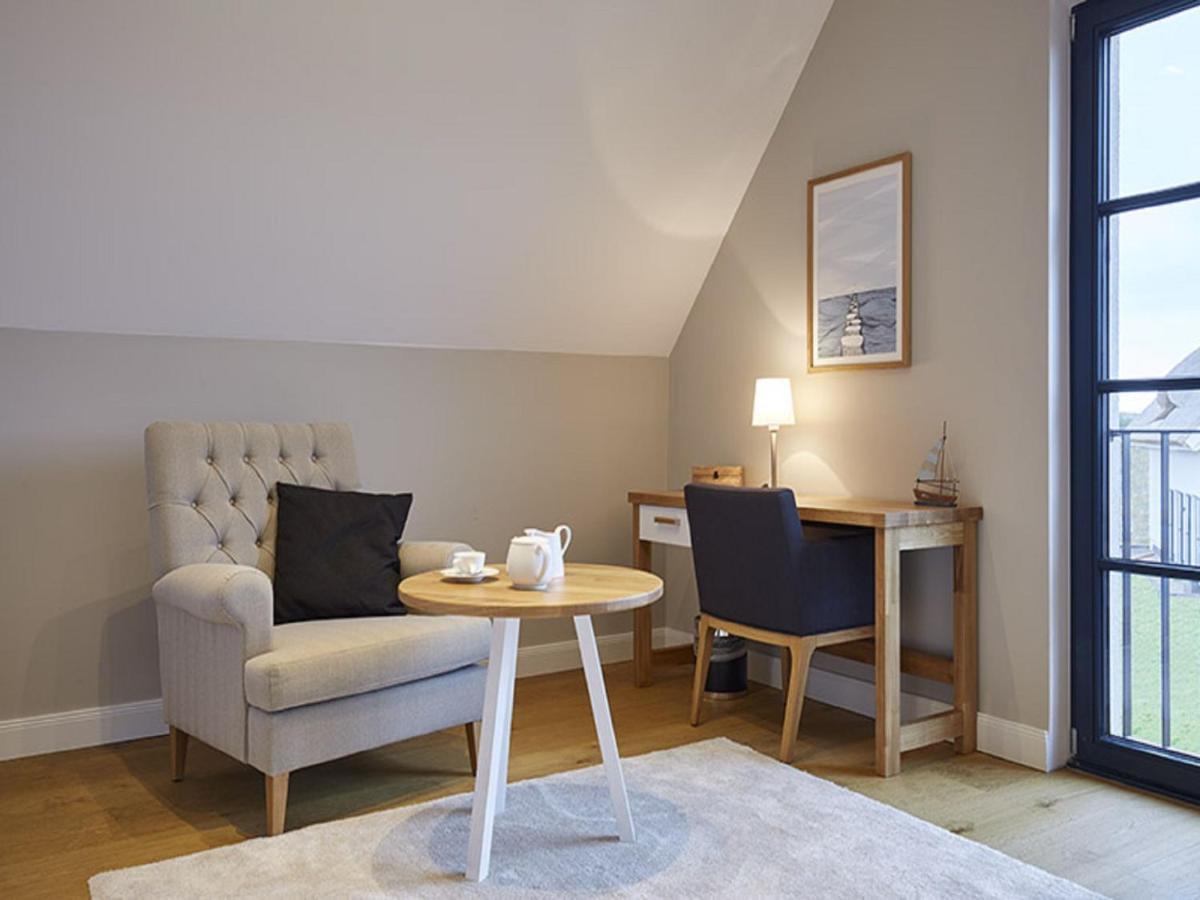 Reetland Am Meer - Premium Reetdachvilla Mit 3 Schlafzimmern, Sauna Und Kamin F14 Dranske Eksteriør billede